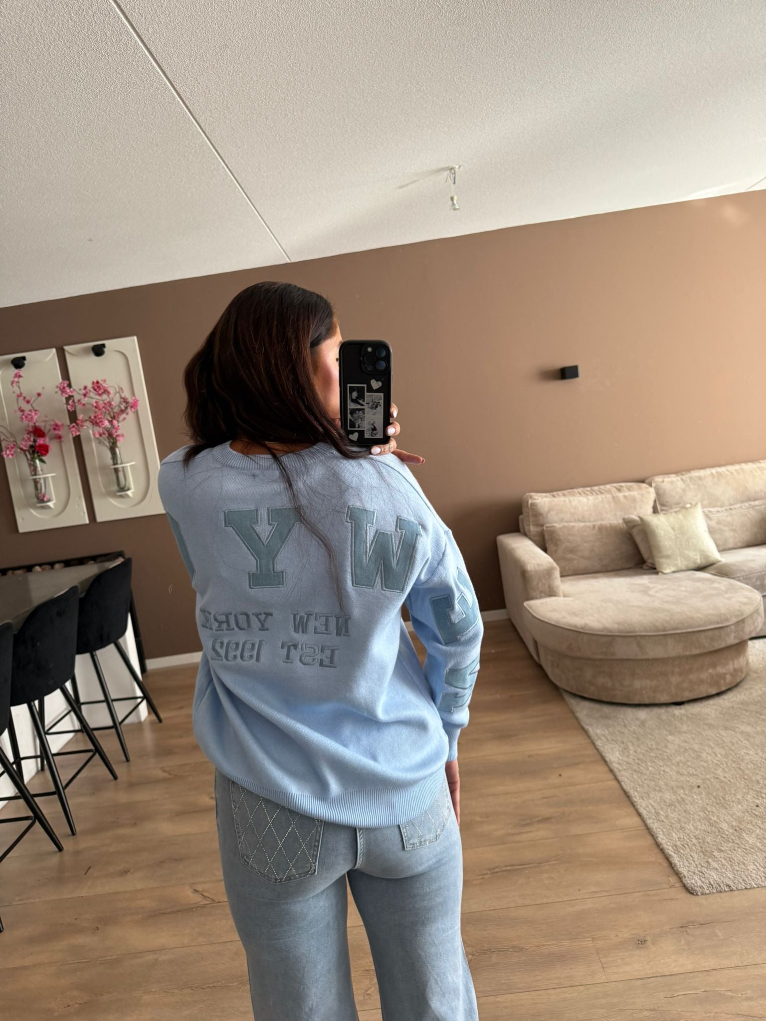Ny knitwear baby blue