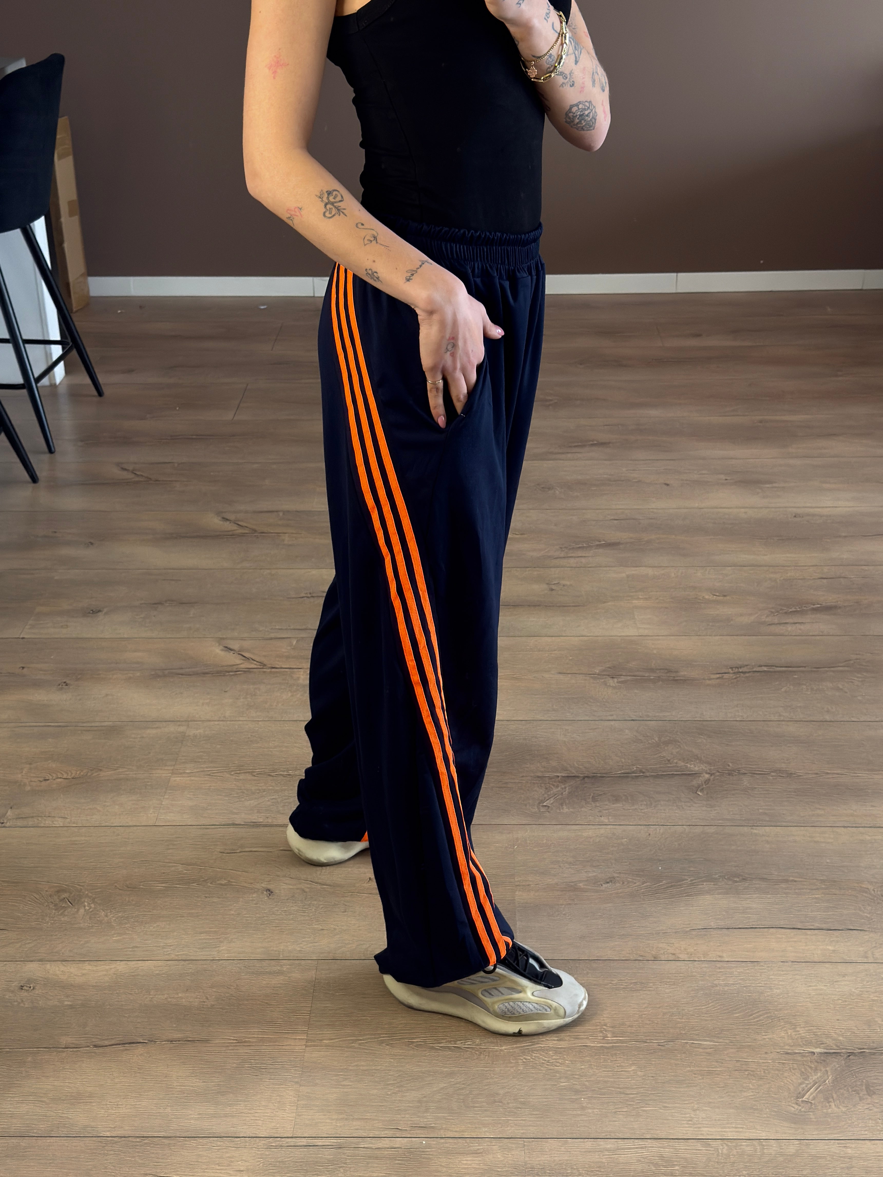 Ocean sweat pants oranje drop