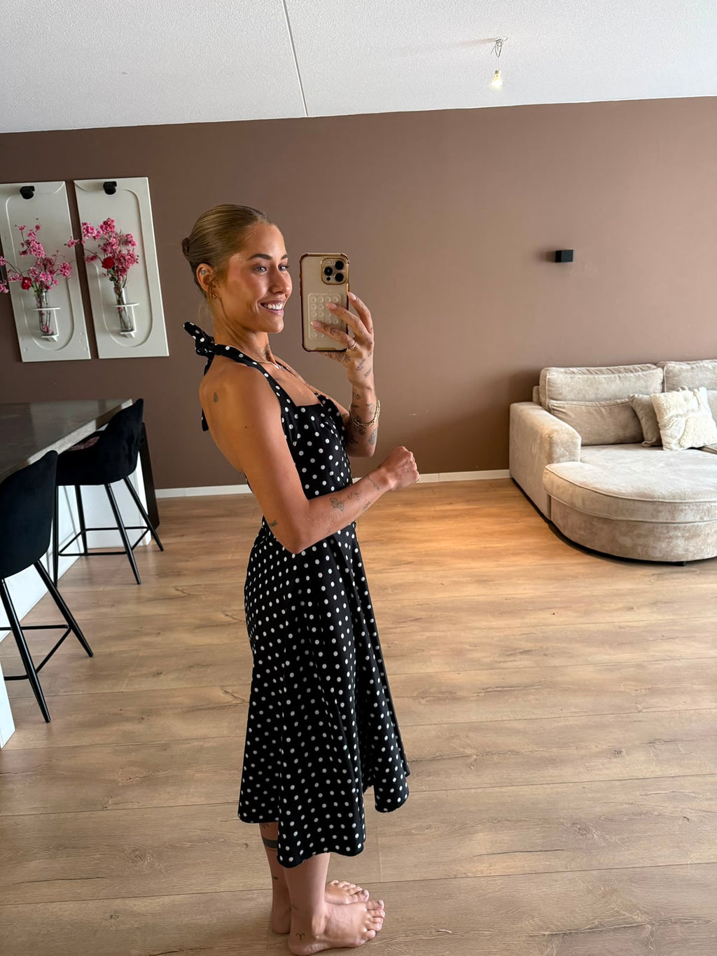 Dotty picknick dress
