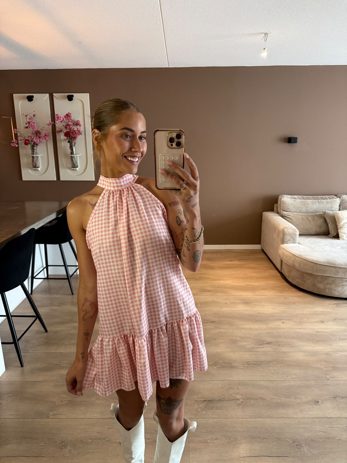 Mini summer dress