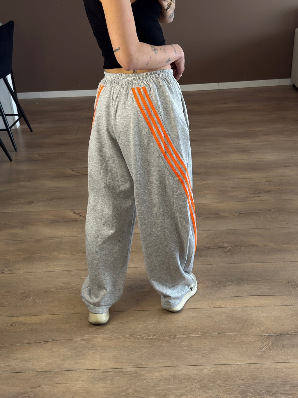 Ocean sweat pants oranje drop