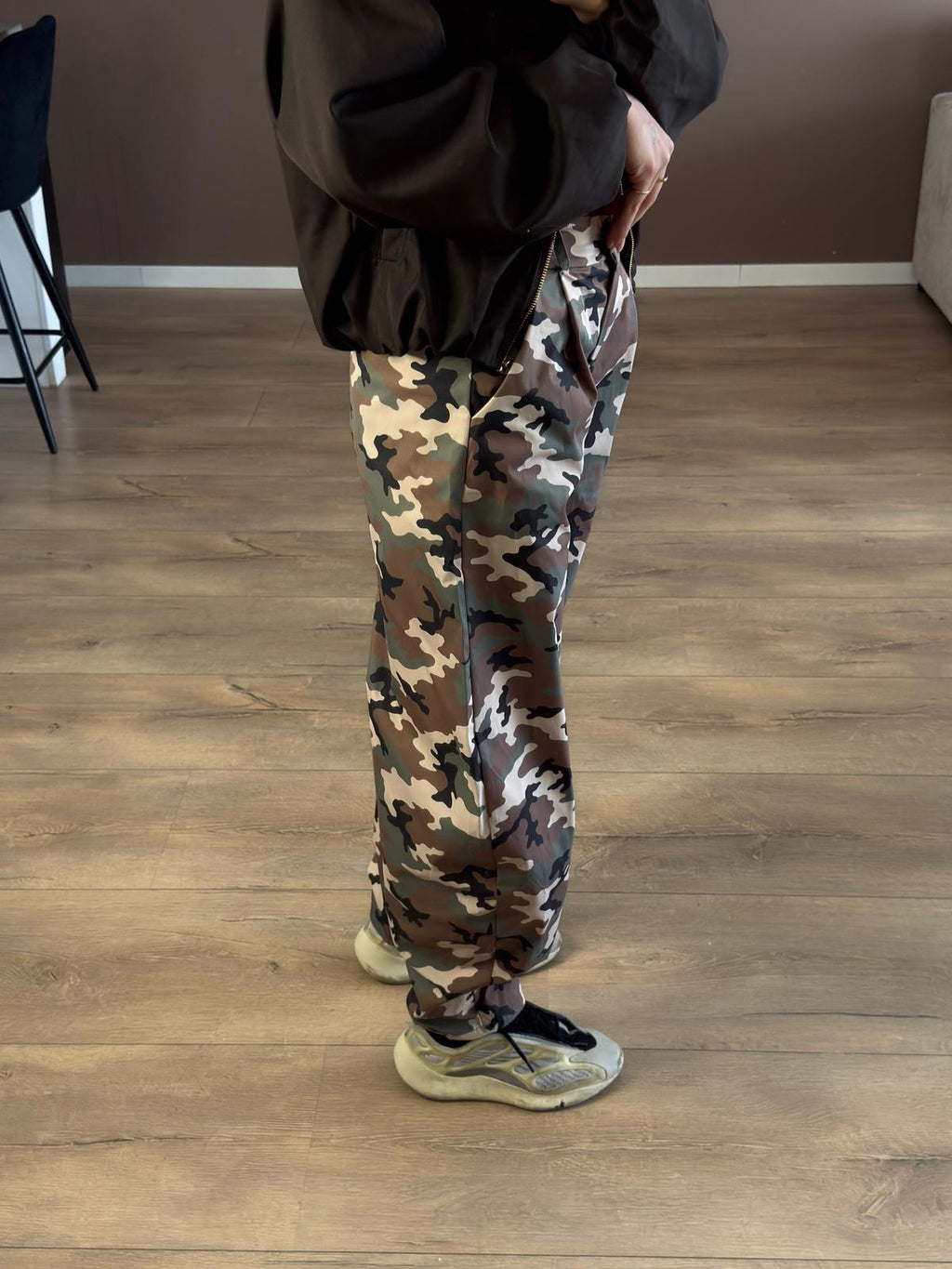 Camo balloon jeans