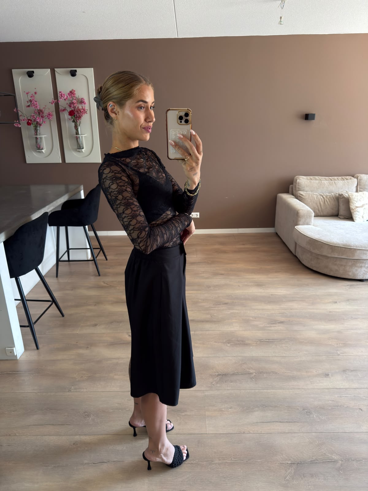 Marie kanten top