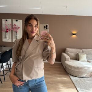 THE DIVINE BLAZER - BEIGE