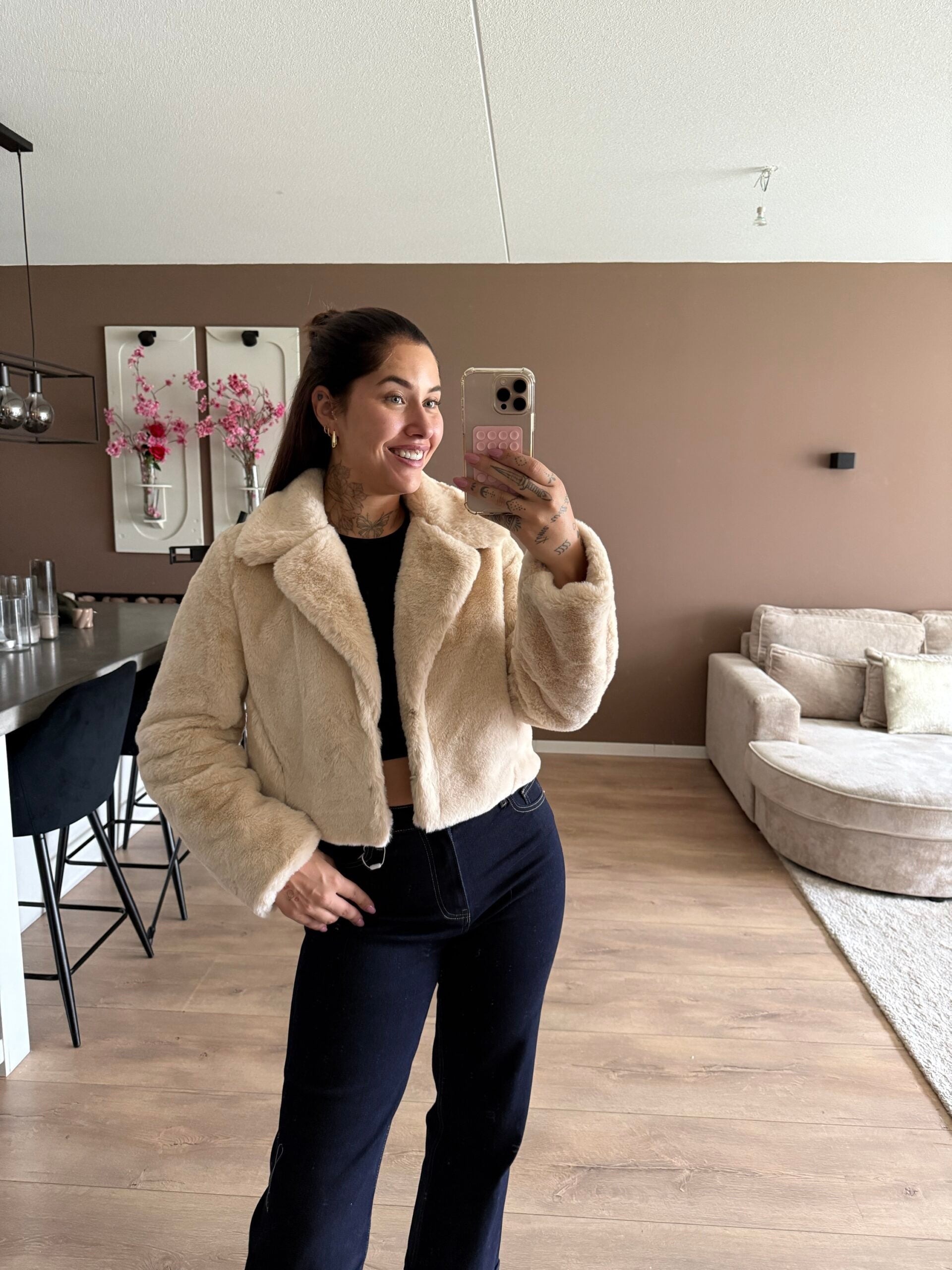 Faux fur - Beige