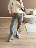 Leopard jeans