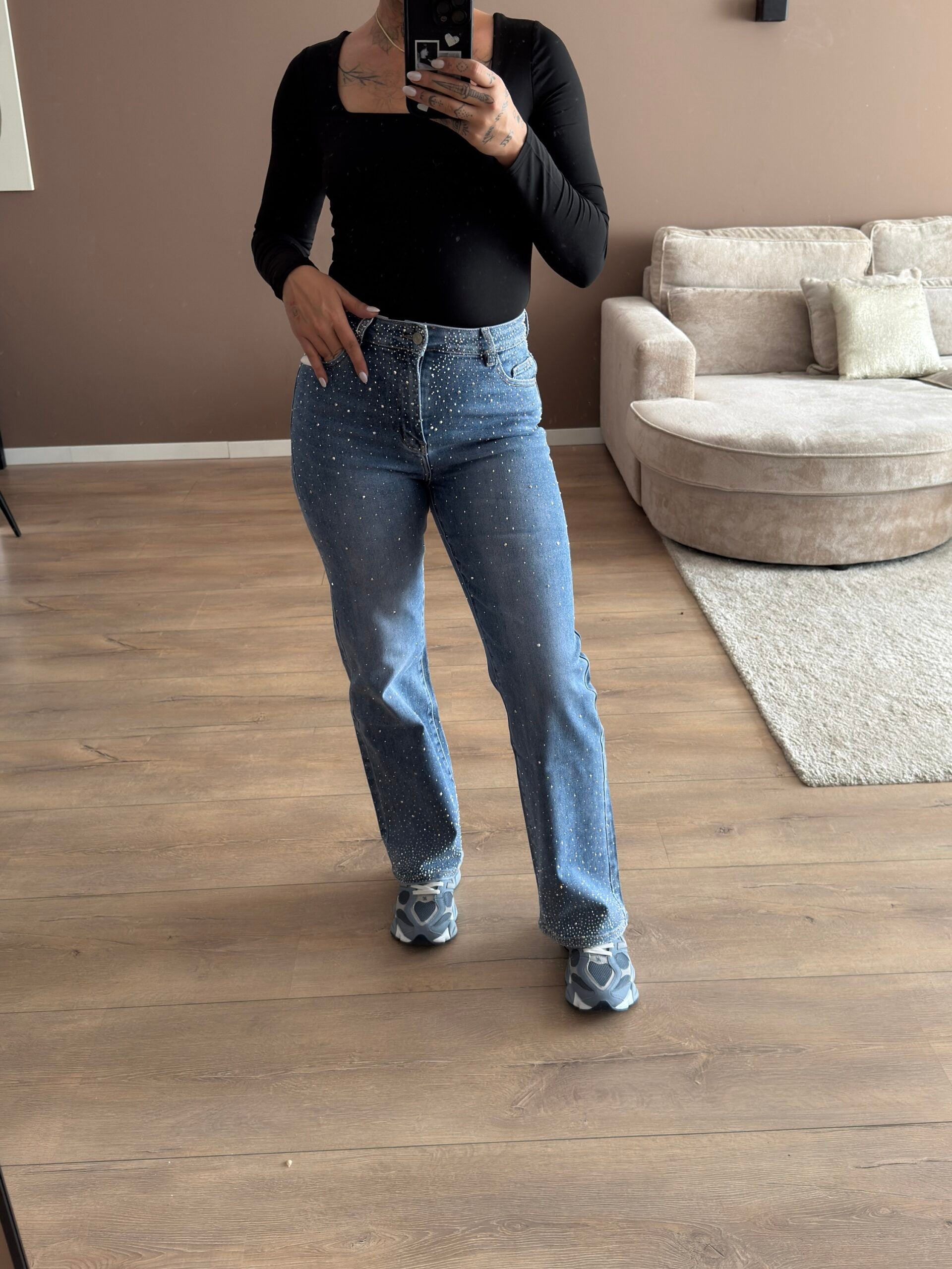 Glamour glitter jeans