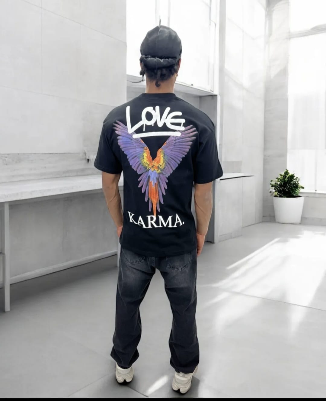 THE KARMA TEE - BLACK