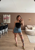 Molly denim skort