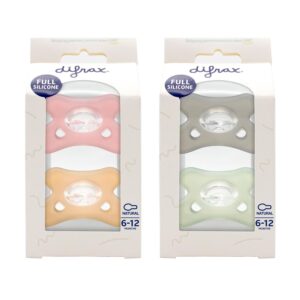 DIFRAX FOPSPEEN NATURAL SILICONEN 6-12M ASSORTI