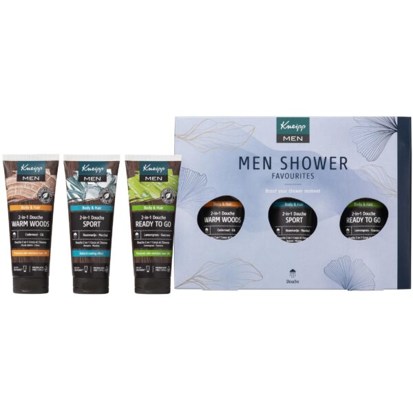 KNEIPP MEN SHOWER FAVOURITES GIFTBOXX