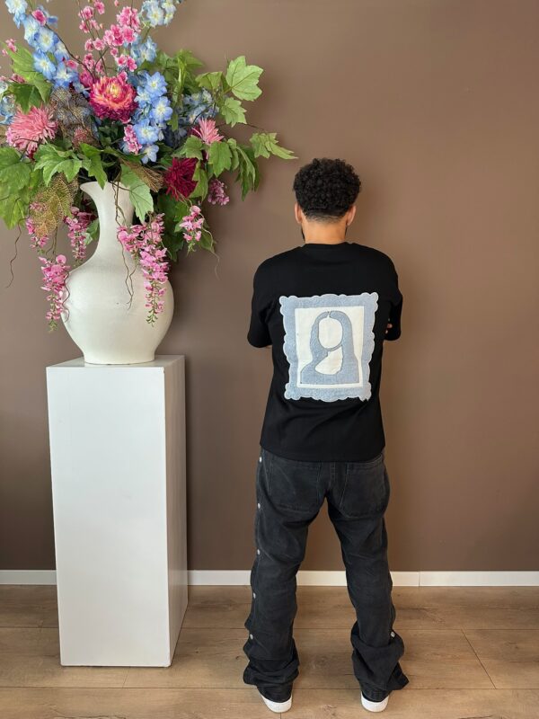 THE MONA LISA TEE - BLACK - Afbeelding 2