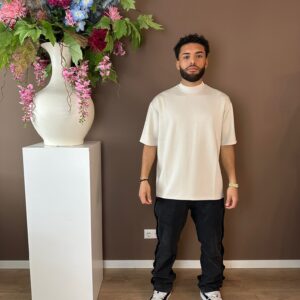 THE HIGHTOP SHORTSLEEVE BEIGE (C126)