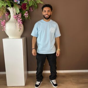 THE MIAMI TEE - BABYBLUE