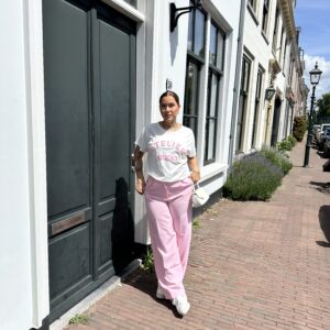 Emma Pink Pantalon