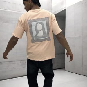 THE NEW Mona Lisa TEE - SALMONE