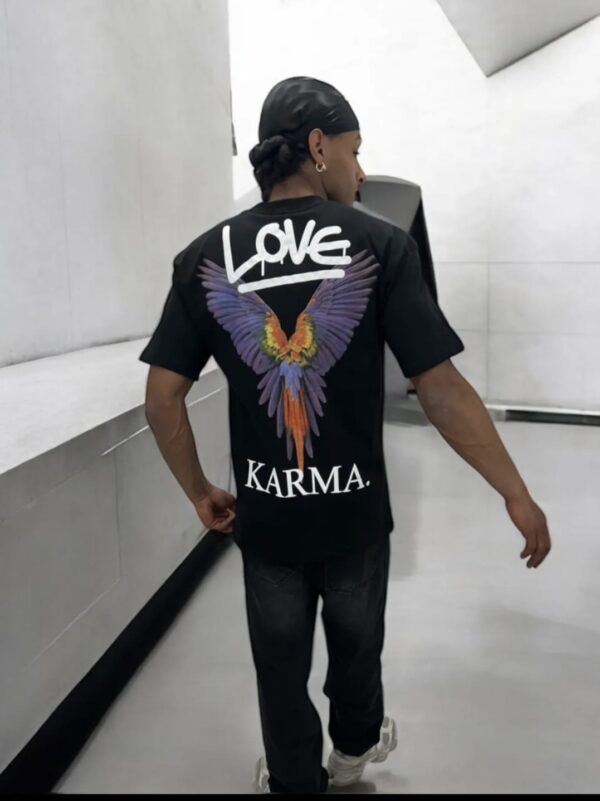 THE KARMA TEE - BLACK - Afbeelding 2