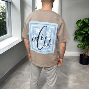 THE CARRE CLUB TEE - TAUPE