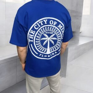THE CITY OF MALI TEE - DARKBLUE