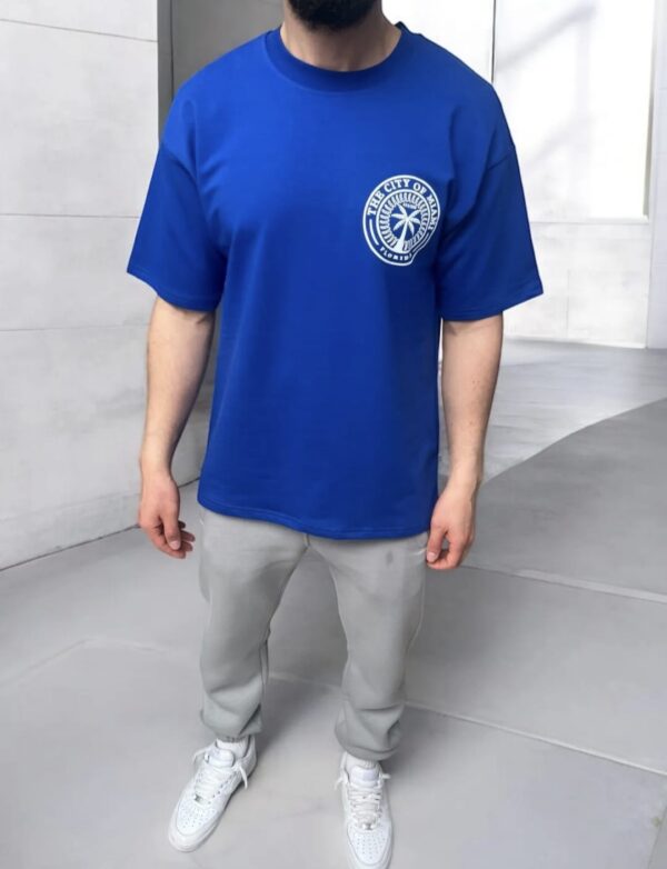 THE CITY OF MALI TEE - DARKBLUE - Afbeelding 2