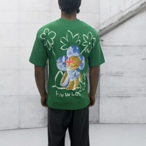 THE FLOWER TEE - GREEN