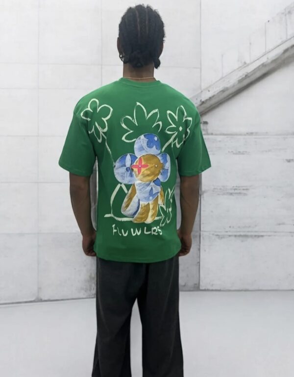 THE FLOWER TEE - GREEN