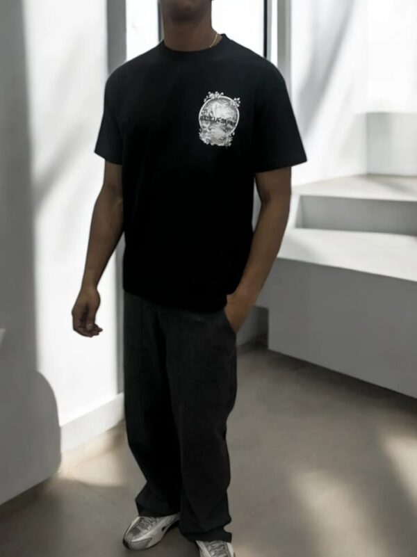THE GLOBAL JAPAN TEE - BLACK - Afbeelding 3