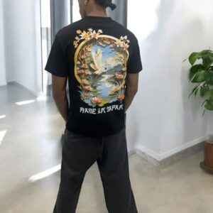 THE GLOBAL JAPAN TEE - BLACK