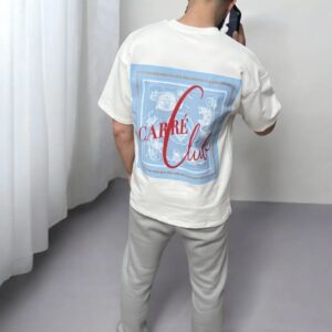 THE CARRE CLUB TEE - ECRU