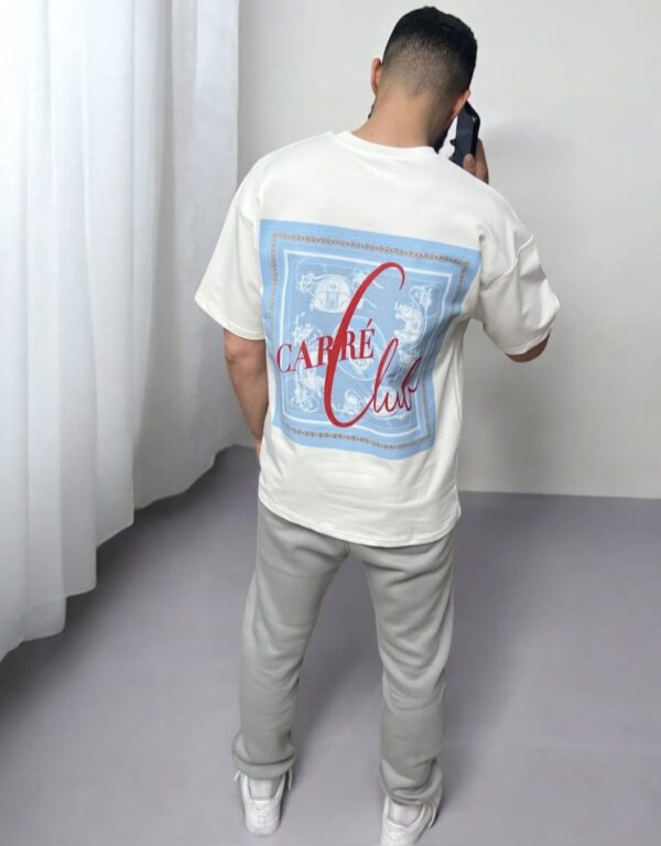THE CARRE CLUB TEE - ECRU