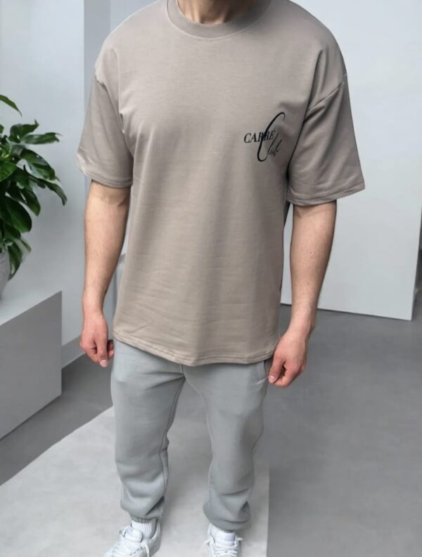 THE CARRE CLUB TEE - TAUPE - Afbeelding 2