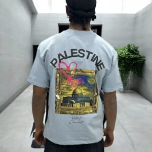 THE PALESTINE TEE - BABY BLUE