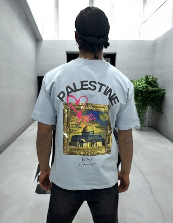 THE PALESTINE TEE - BABY BLUE