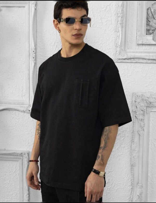 THE NOACHH SET - BLACK (oversized tee + pants) - Afbeelding 2