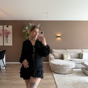 The Sarah Playsuit - Black