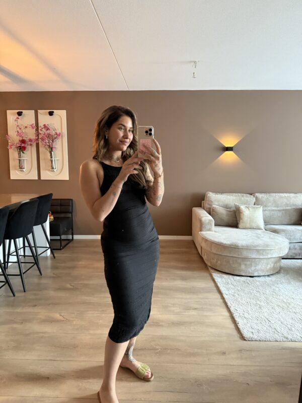 THE PARIS SUMMER DRESS - BLACK