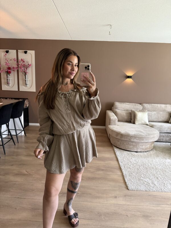 The Kimmy Playsuit - Taup