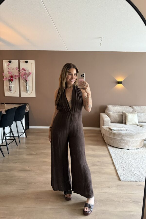 The Jayd Jumpsuit - Brown - Afbeelding 3