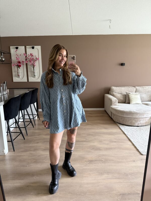 Rumi Denim Dress - Afbeelding 2