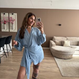 THE OCEAN DRESS - ROYAL