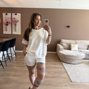 THE SMILEY SET - WHITE