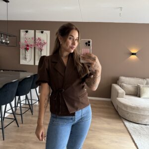 THE DIVINE BLAZER - CHOCO
