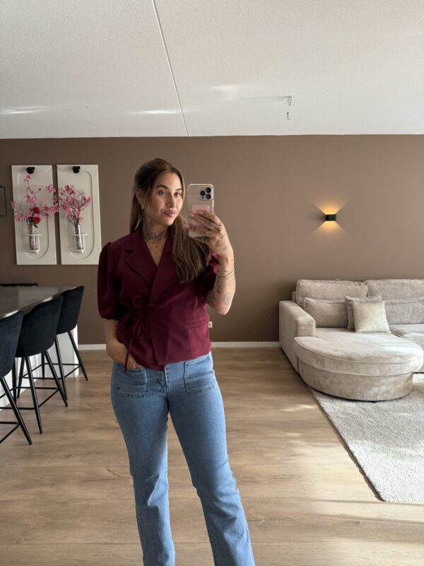 THE DIVINE BLAZER - BORDEAUX