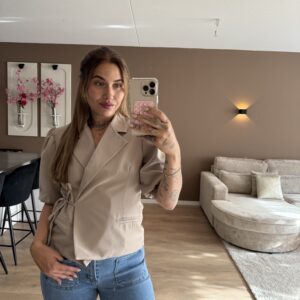 THE DIVINE BLAZER - BEIGE