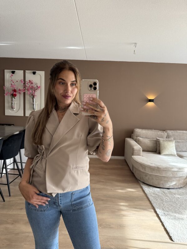 THE DIVINE BLAZER - BEIGE