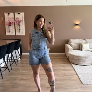 Shana denim jumpsuit