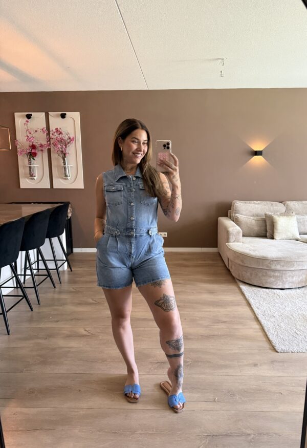 Shana denim jumpsuit