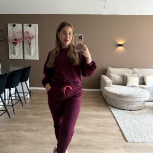 Life isn’t perfect neon bordeaux