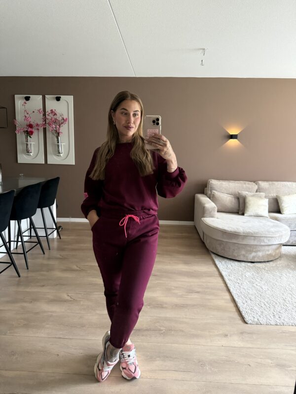 Life isn’t perfect neon bordeaux