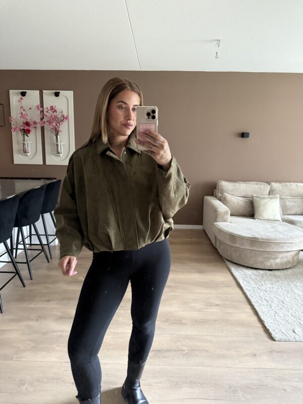 Suede trance coat - Afbeelding 2
